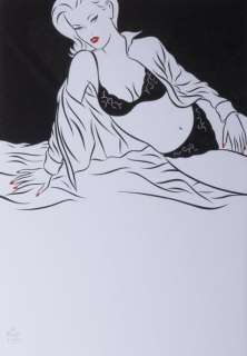 Minus, Walter (1958- 62 Ans) | Albina’s twin sister Dessin original sur papier encre de chine, gouache et acrylique 20 x 29 cm enca… | Stanley’s Auction