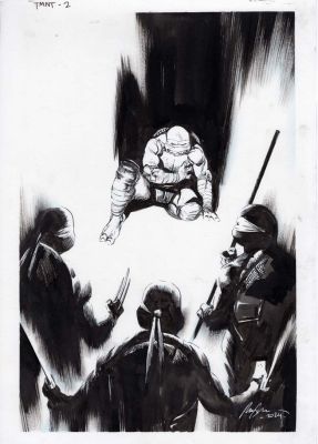 Rafael Albuquerque | Teenage Mutant Ninja Turtles #2 Cover | Essential Sequential