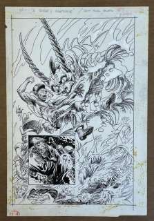 1990 Sgt. Rock Special #7 Cover Art, Joe Kubert | Weiss Auctions