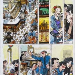 Vincent Bailly - Planche originale 4 « Lorraine cœur d’acier »