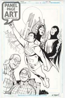 Chris Sprouse | Superman Unchained 4 Cover - Variant | Panel Page Art