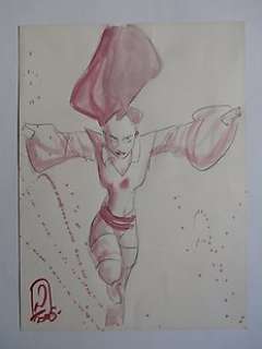 Alary, Pierre - Original art in colour  - Belladonna  - (2006)