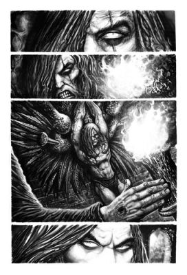 Clint Langley Church of Hell 8p21 Original art 2000AD | eBay US (Buy It Now)