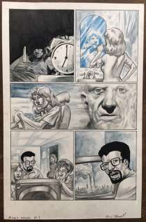 Original Art Pages By Eric Powell X3 Pages | 9-11 Artists Respond Volume 1  - Pages 105-107  - (2002) | Catawiki