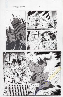 Leo Chiola | Flash Gordon Quarterly #4 Page 1 | Essential Sequential