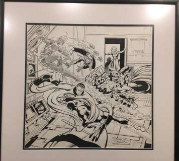 John Byrne, Terry Austin - byrne/austin marvel calendar/mtu portfolio plate