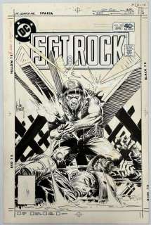 1980 Sgt. Rock #339 Cover Art Joe Kubert | Weiss Auctions