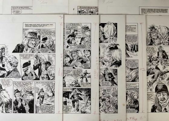 Lot 366 - Original comic book art for LOOK-IN MAGAZINE story spanning issues #7-11 , 10 pages. (10) (V) | Excalibur Auctions
