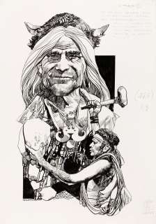 Toppi Sergio - "Il Trace", 1988 | Finarte