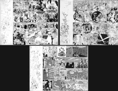 Geradts, Evert - 3 Original illustrations for the LP cover of â€œEen Kannibaal Zoals Jij En Ikâ€ - Freek de Jonge and Bram Vermeulen - (1975) | Catawiki