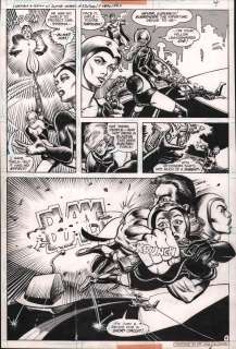 Bob Wiacek, James Sherman | Superboy & the Legion of Superheroes #233 P.4 - Superboy Vs Blaster Babes - 1977 | Anthony’s Comic Book Art