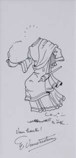 Willy Vandersteen (1913-1990) | Dessin Ã  l’encre de Chine. Signé avec dédicace.210… | Bernaerts