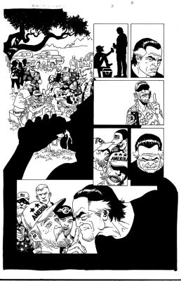 Eduardo Risso | 100 Bullets (U.S anger) issue 3, page 8 | NRisso Art