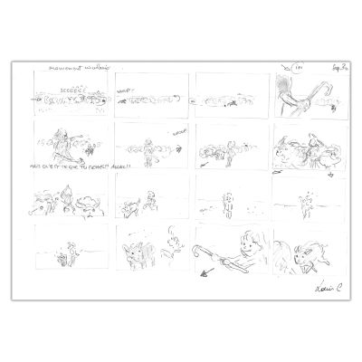 Louis Clichy | Le Corset - Dessin original sur papier (réf. 192) | Achetez de l’Art