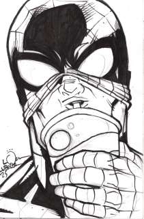 Logan Lubera | Spider-Man Taking a Break - Spider-Man Art Drop | TDArt