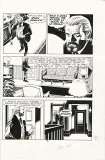 Civitelli, Fabio - Original plate Tex no. 393 "Intrigo a Santa Fe" (1993) | Catawiki