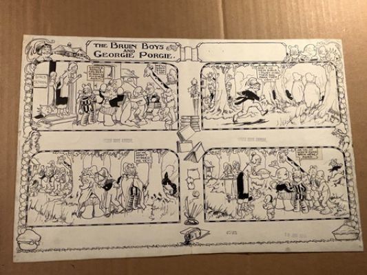 Herbert Sydney Foxwell Rare Original Large Published Comic Art Drawing ’31 | eBay US