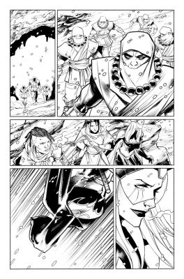 Juan Castro | Batgirl Issue 13 Page 07 | ComiConArt