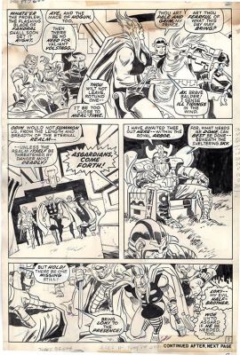 John Buscema | Thor #200 Pg.3 | Graphic Collectibles