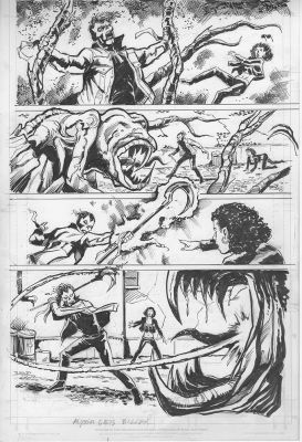 Bob Hall | Shadowman - Darque Legacy (2023) Page 7 | Catskill Comics