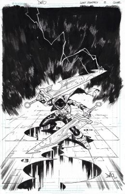 Maxi Dallo | Lost Fantasy Cover Issue 05 Page Cover A | Splash Page