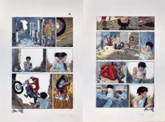 Steve Oliff - Akira | Akira (mise en couleurs) | La Galerie de la Bande Dessinée