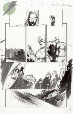 Filipe Andrade | Secret Wars: Siege Issue 1 Page 11 | Felix Comic Art