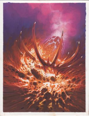 Den Beauvais | Summon Dimensional Fire Well Guardians Tcg Fantasy Card Game | TDArt