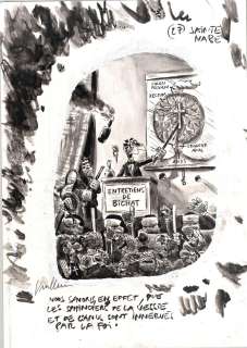 Vuillemin Philippe | Illustration originale, K-O et autres contes | Galerie Napoléon