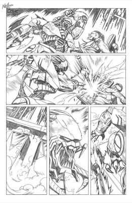 Elvin Ching | Predator Badlands Issue 1 Page 20 | Next Comic Art