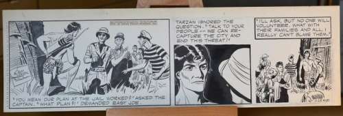 Original comic strip by Bob Lubbers - Tarzan - (1952) | Catawiki