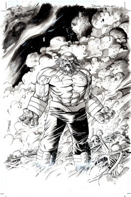 Declan Shalvey | Maestro #1 Cover (Large Maestro ’Hulk’ with Skeletal Remains Everywhere!) | Romitaman