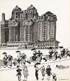 ALFRED BENDINER (1899-1964) "The Traymore." Atlantic City. | Swann Galleries