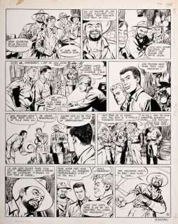 Forton Gérald ( 1931 ) | Planche originale Ã  l’encre de chine pour l’album… | Stanley’s Auction