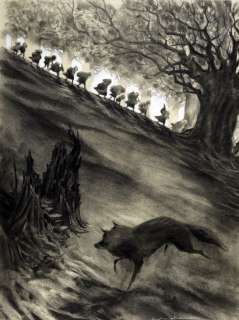 Cruchaudet Chloé (19... | Automne. Fusain et gouache blanche sur papier. Oeuvre... | Coutau Bégarie