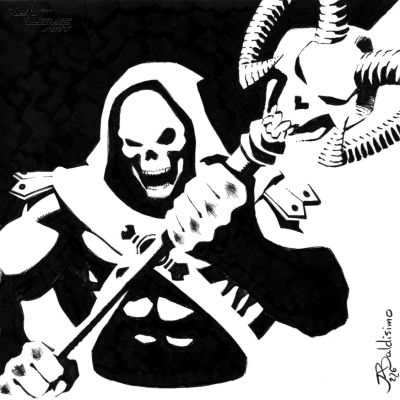 Kajo Baldisimo | Skeletor | Next Comic Art
