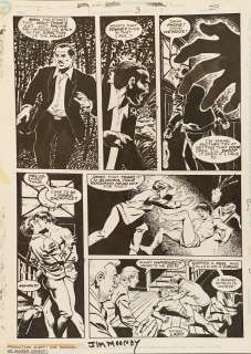 Jim Mooney, Tom Sutton, Peter David | Creepy 3 P. 29 By Jim Mooney (1992) Werewolf Story | ComicArtFans Classifieds