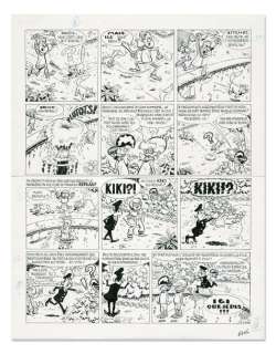 Devos | Génial Olivier : gag 745 publié dans Spirou au début... | Coutau Bégarie