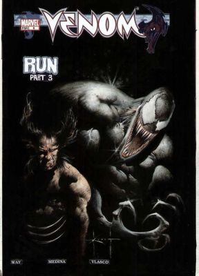Sam Kieth | Kieth, Sam - Venom #8 Cover, Wolverine & Venom! Beautiful Painting By Kieth 2003 | Cool Lines Art