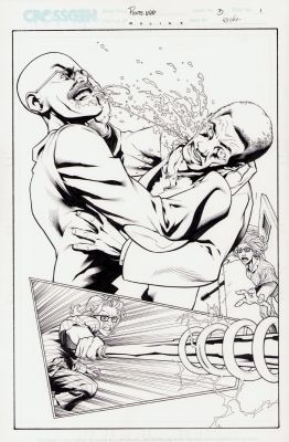 Karl Moline | Route 666 #3 Pg.1 - Interior Page - 2002 | Anthony’s Comic Book Art