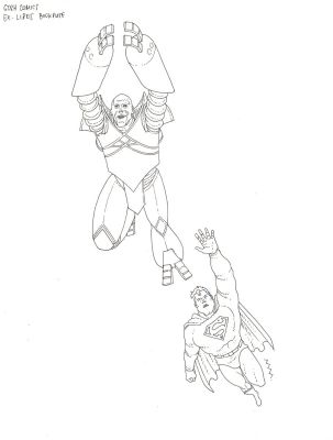 Martin Morazzo | Superman: the Kryptonite Spectrum Issue Hardcover Page Bookplate | ComiConArt