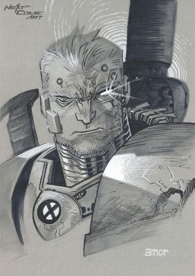 John Amor | Cable | Next Comic Art