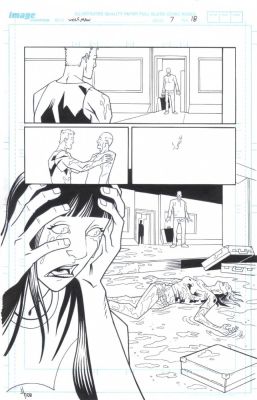 Jason Howard | Astounding Wolfman Issue 7 Page 18 | Splash Page