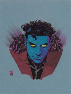 Drew Moss | Nightcrawler Headshot Pinup | TDArt