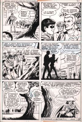 Joe Giella, Lee Elias | Batman Family #15 P.16 - Robin Investigates - 1977 | Anthony’s Comic Book Art