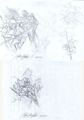 Felipe Massafera | Mandalorian #8 Cover Prelims (2 Sets with 4 Scenes of Boba Fett Battling!) | Romitaman