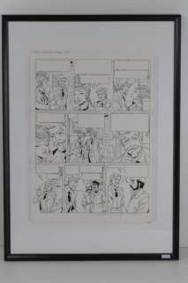 Planche originale de Jacques Géron 1993 "Arsène Lupin -… | Rops