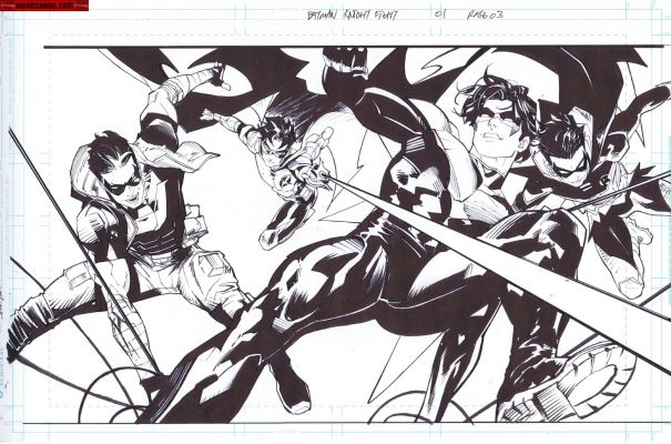 Dan Mora | Covers / Pinups Issue Batman Knight Fight # 1 Page 3 | Kwan Chang