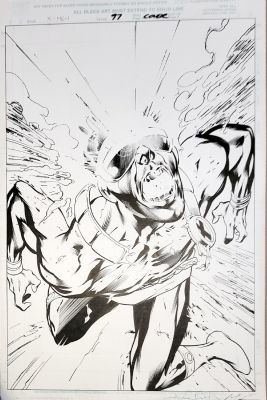 Alan Davis | Lake Como Art Festival - Davis, Alan - X-Men #97 Cover, Apocalypse: the Twelve Saga, Death of Cyclops 2000 | Cool Lines Art