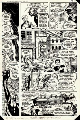 John Totleben, Steven Bissette | Saga of the Swamp Thing #16 P 10 (Swamp Thing in Every Panel From Bissette & Totleben’s Very 1St Swamp Thing Issue!) 1983 | Romitaman